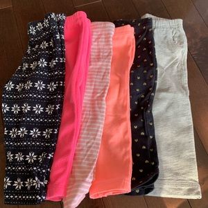 6 pairs of leggings